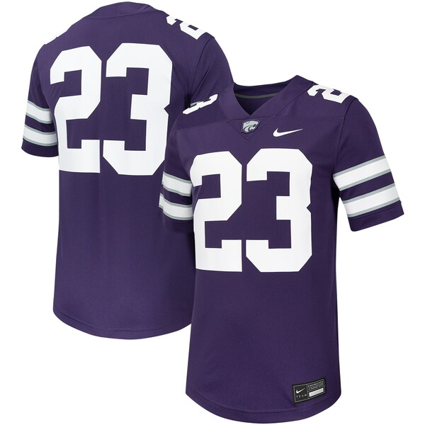 ʥ  ˥ե ȥåץ #23 Kansas State Wildcats Nike Untouchable Football Replica Jersey Purple