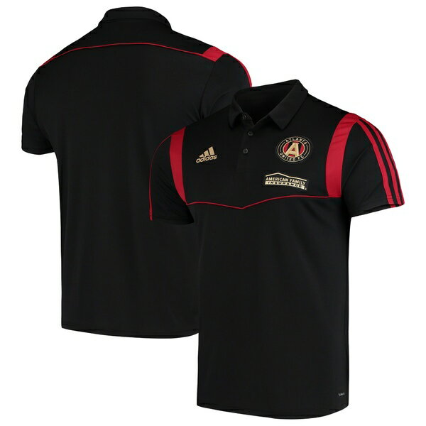 AfB_X Y |Vc gbvX Atlanta United FC adidas 2019 Coaches climalite Polo Black