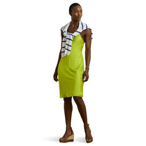 ラルフローレン レディース ワンピース トップス Featherweight Charmeuse Slip Dress Lime Chartreuse ラルフローレン レディース ワンピース トップス Featherweight Charmeuse Slip Dress Lime Chartreuse