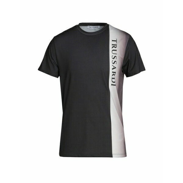 【送料無料】 トラサルディ メンズ Tシャツ トップス T-shirts Black