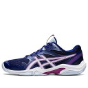 ASICS アシックス レディース スニーカー Blue/Purple 【(WMNS) ASICS Gel-Blade 8 'Blue Purple' 1072A072-404】 サイズ US_7.5(24.5cm)(4)
