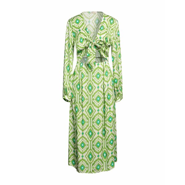 【送料無料】 ハナミ ドール レディース ワンピース トップス Maxi dresses Light green