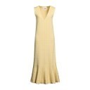 【送料無料】 ジル・サンダー レディース ワンピース トップス Maxi dresses Yellow