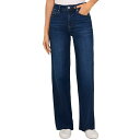 セセ レディース デニムパンツ ボトムス Women's Wide-Leg High-Rise Raw-Hem Jeans Riviera Wash