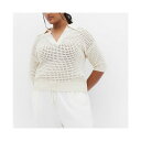 シティーシック レディース カットソー トップス Plus Size Zahra Top Ivory