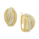 エフィー コレクション レディース ピアス&イヤリング アクセサリー EFFY Diamond Pav Abstract Statement Earrings ...