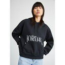 ジョーダン レディース パーカー・スウェットシャツ アウター Sweatshirt - black/legend sand