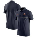 ナイキ ポロシャツ メンズ ナイキ メンズ ポロシャツ トップス Virginia Cavaliers Nike Coaches Performance Polo Navy