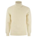 フェデーリ メンズ ニット&セーター アウター Derby 428 - Cashmere Turtleneck Jumper Cream