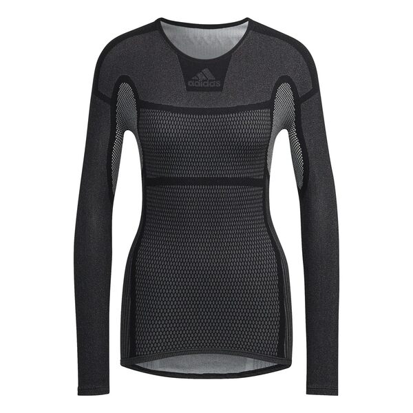 【送料無料】 アディダス レディース カットソー トップス Ls Baselayer Ld99 Black