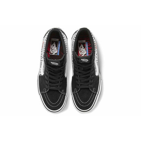Vans バンズ メンズ スニーカー 【Vans Baker SK8-Hi Pro 'Black White' VN0A45JDV0B】 サイズ US_5(23.0cm)