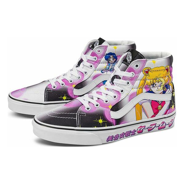 Vans バンズ メンズ スニーカー 【Vans Sailor Moon x SK8-HI 'Pretty Guardian - Black Pink' VN0A7Q5NB9P】 サイズ US_5(23.0cm)