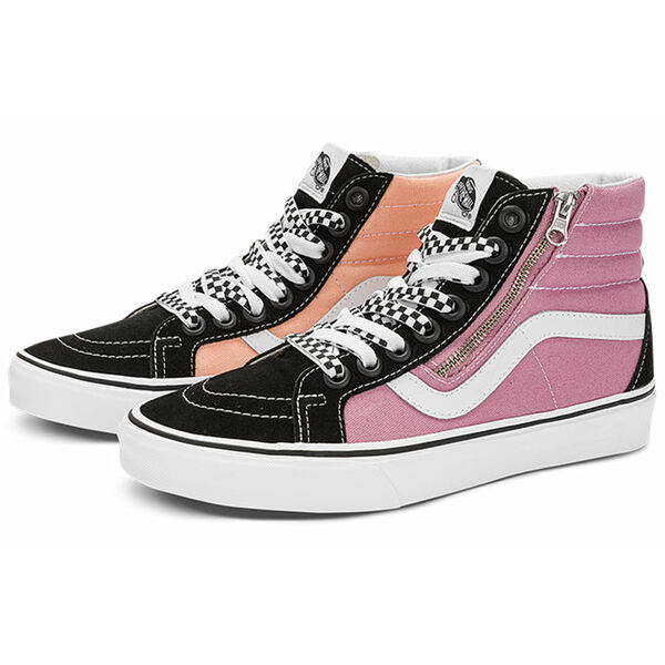 Vans バンズ メンズ スニーカー 【Vans SK8-HI Reissue Side Zip PINK VN0007NZPCA】 サイズ US_5(23.0cm)