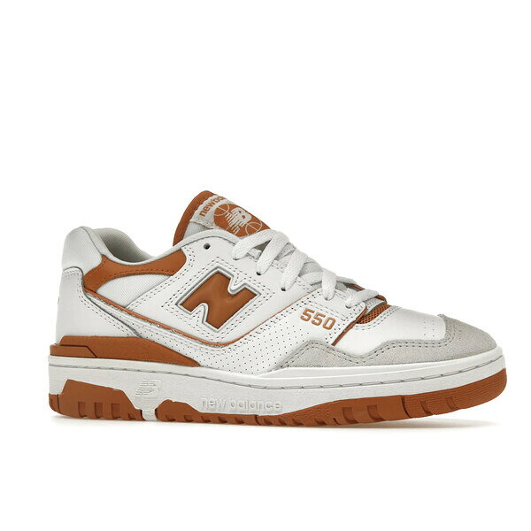 New Balance ニューバランス メンズ スニーカー 【New Balance 550 Burnt Orange】 サイズ US_10.5(28.5cm) White/Sepia/Rain Cloud