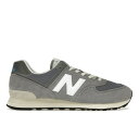New Balance ニューバランス メンズ スニーカー 【New Balance 574 Apollo Grey】 サイズ US_M_4 Apollo Grey/White(4)