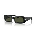ペルソル レディース サングラス&アイウェア アクセサリー Unisex Francis Sunglasses PO3332S Black