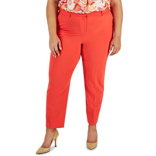タハリエーエスエル レディース ジャケット&ブルゾン アウター Plus Size Classic Mid Rise Ankle Pants Grenadine タハリエーエスエル レディース ジャケット&ブルゾン アウター Plus Size Classic Mid Rise Ankle Pants Grenadine