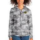 アンティグア レディース パーカー・スウェットシャツ アウター NDSU Bison Antigua Women's Absolute FullZip Hoodie Camo