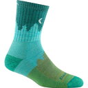 ダーンタフ レディース 靴下 アンダーウェア Treeline Micro Crew Cushion Sock - Women's Aqua