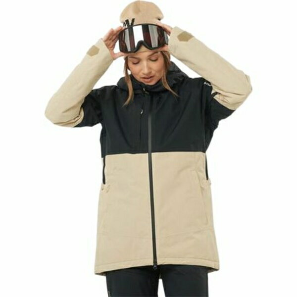 サロモン レディース ジャケット&ブルゾン アウター Bashley Puff Jacket Update - Women's Deep Black/White Pepper