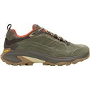メレル メンズ ハイキング スポーツ Moab Speed 2 LTR WP Hiking Shoe - Men's Olive