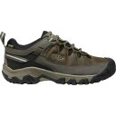 キーン メンズ ハイキング スポーツ Targhee III Waterproof Leather Wide Hiking Shoe - Men's Bunge...