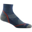 ダーンタフ メンズ 靴下 アンダーウェア Light Hiker 1/4 Lightweight Cushion Sock Denim/Orange