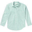 ブリクストン レディース カットソー トップス Sidney Oversized Long-Sleeve Shirt - Women's Leprechaun
