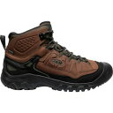 キーン メンズ ハイキング スポーツ Targhee IV Mid WP Hiking Boot - Men's Bison/Black