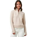 トラビスマヒュー レディース パーカー・スウェットシャツ アウター Cloud 1/2-Zip Sweatshirt - Women's Heather Nat...