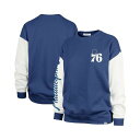 47ブランド レディース カットソー トップス Women's Royal Philadelphia 76ers Plus Size Oversized Rise Andie Pullover Sweatshirt Royal(4)