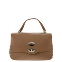 ザネラート レディース トートバッグ バッグ Heritage - S Leather Handbag Brown