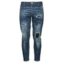 【送料無料】 ディースクエアード メンズ デニムパンツ ボトムス Jeans Blue