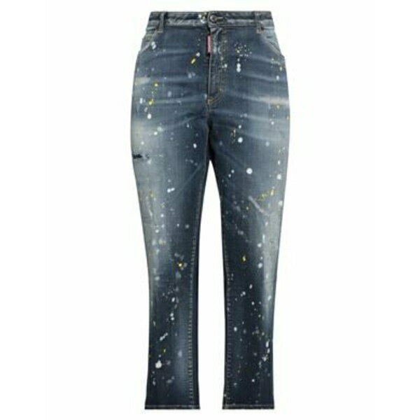 【送料無料】 ディースクエアード レディース デニムパンツ ボトムス Jeans Blue