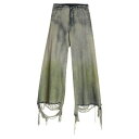 【送料無料】 リックオウエンス メンズ デニムパンツ ボトムス Jeans Blue