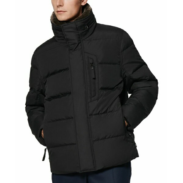 マークニューヨーク メンズ ジャケット＆ブルゾン アウター Men's Horizon Down Puffer Jacket Black