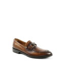 ブルーノマグリ メンズ スリッポン・ローファー シューズ Men's Alpha Classic Bit Ornament Loafers Cognac Cal...