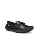 イーストランド メンズ スリッポン・ローファー シューズ Men's Dustin Driving Moc Loafer Shoes Black