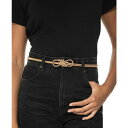 ジャニ ベルニーニ レディース ベルト アクセサリー Women's Sailor Knot Cobra Stretch Belt Gold