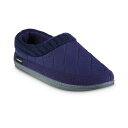 アイソトナー メンズ ブーツ シューズ Signature Men's Levon Low Boot Slippers Navy Blue