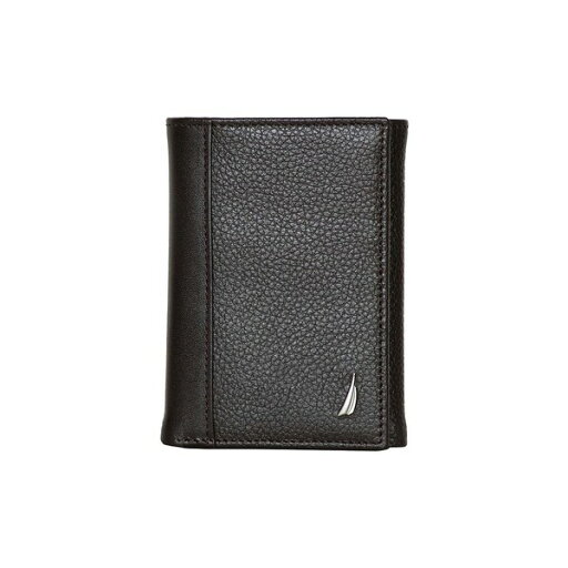 ナウティカ メンズ 財布 アクセサリー Men's Trifold Leather Wallet Brown ナウティカ メンズ 財布 アクセサリー Men's Trifold Leather Wallet Brown