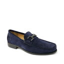 ブルーノマグリ メンズ スリッポン・ローファー シューズ Men's Trieste Loafer Shoes Navy Suede