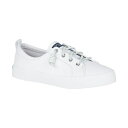 スペリー レディース スニーカー シューズ Women's Crest Vibe Leather Sneakers, Created for Macy's Wh...