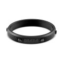 フィリッププレイン レディース 腕時計 アクセサリー Gunmetal IP Stainless Steel Logo Bangle Bracelet Stainless Steel(2)