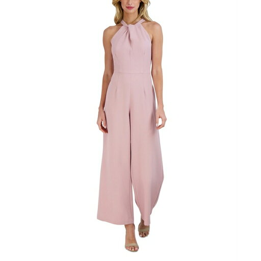 ジュリア ジョーダン レディース ワンピース トップス Twist-Front Halter Jumpsuit Light Mauve ジュリア ジョーダン レディース ワンピース トップス Twist-Front Halter Jumpsuit Light Mauve