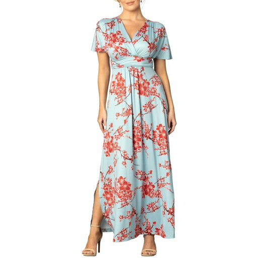 キヨナ レディース ワンピース トップス Women's Vienna Kimono Sleeve Long Maxi Dress Cherry blossom print キヨナ レディース ワンピース トップス Women's Vienna Kimono Sleeve Long Maxi Dress Cherry blossom print