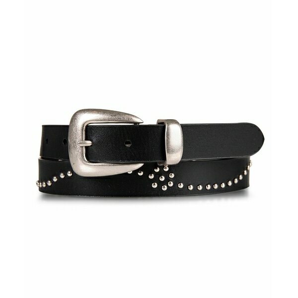 ラッキーブランド レディース ベルト アクセサリー Women's Stud Western Belt Black