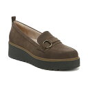 ソウルニュトライザー レディース スリッポン・ローファー シューズ Joyla Lug Sole Loafers Chocolate Brown Faux Nu...