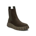 キシタイ レディース ブーツ シューズ Women's Suede Booties By XTI Dark green