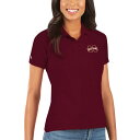 アンティグア レディース ポロシャツ トップス Mississippi State Bulldogs Antigua Women's Legacy Pique Polo Maroon